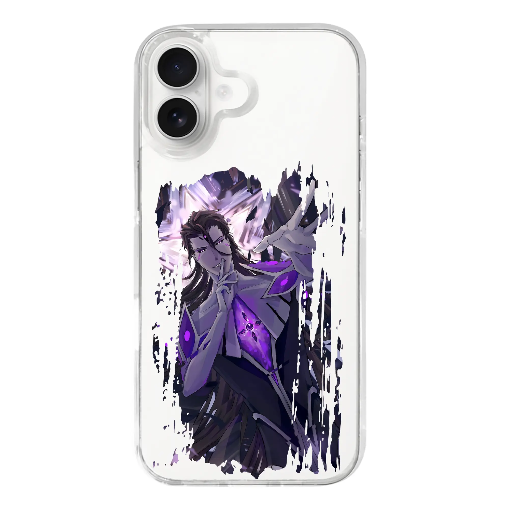 ブリーチ グッズ 藍染 惣右介 - iPhone 17シリーズ 透明スマホケース – 薄型・耐衝撃・精密フィット保護カバー